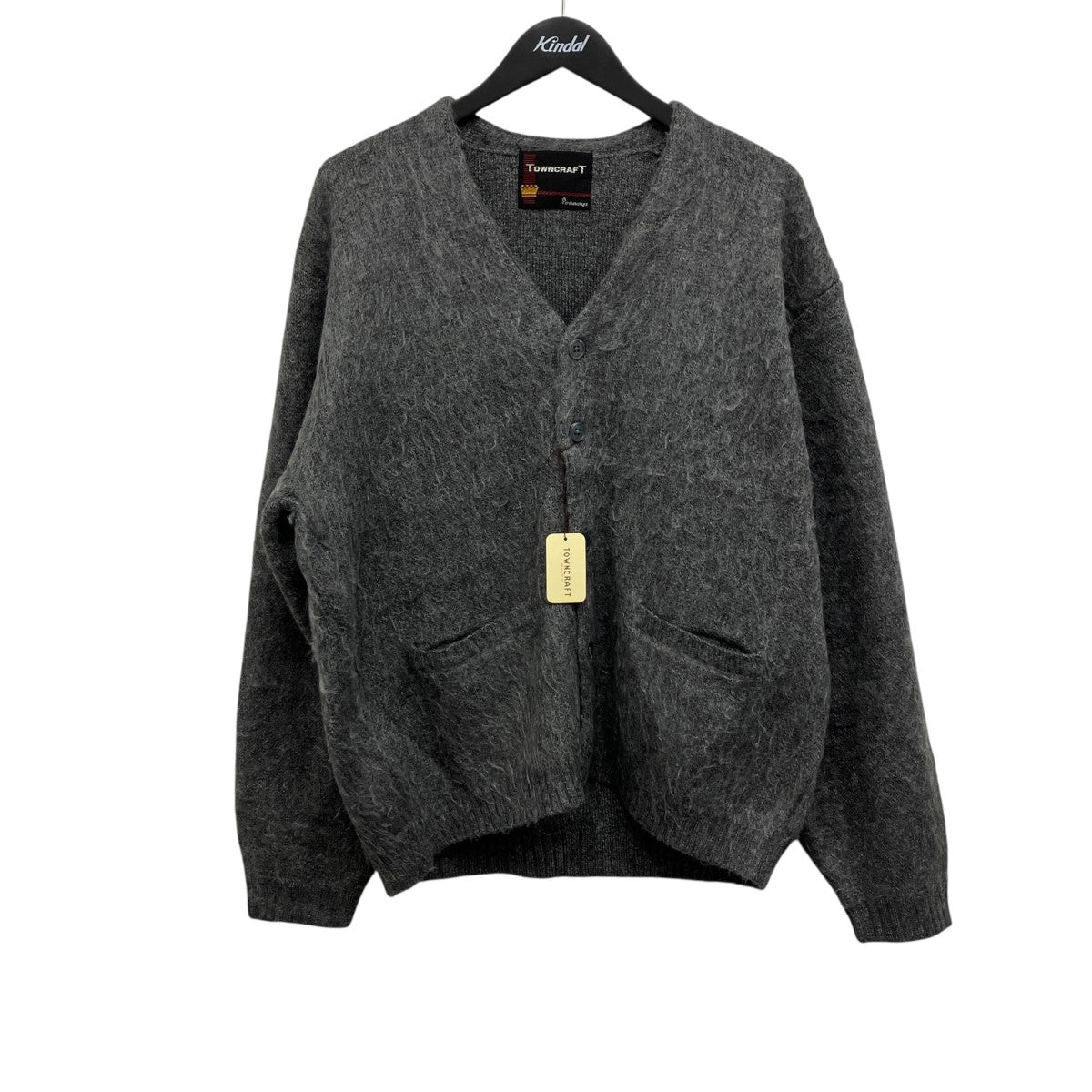 TOWN CRAFT モヘアカーディガン 古着・中古-1枚目のアイテム画像