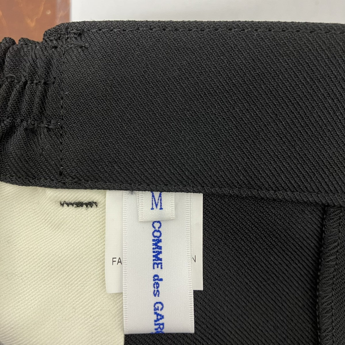 COMME des GARCONS SHIRT テーパードトラウザー 古着・中古-6枚目のアイテム画像