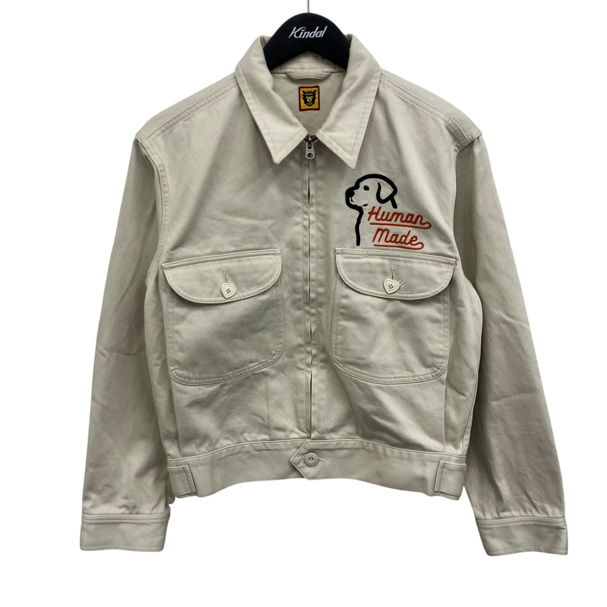HUMAN MADE バックデザインブルゾン 古着・中古-2枚目のアイテム画像