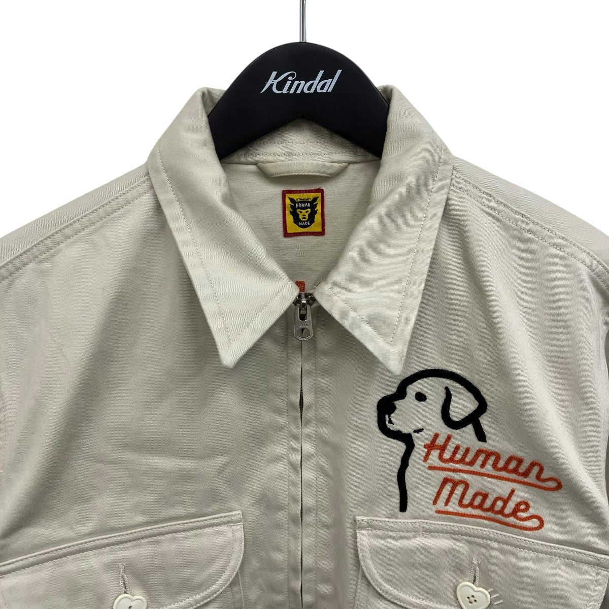 HUMAN MADE バックデザインブルゾン 古着・中古-3枚目のアイテム画像