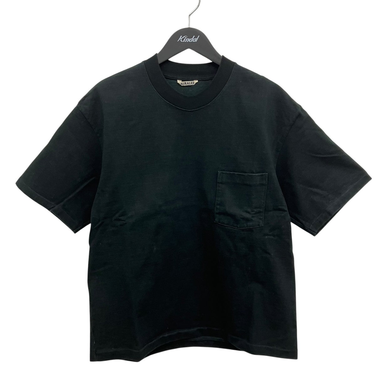 AURALEE スタンドアップTシャツ 古着・中古-1枚目のアイテム画像