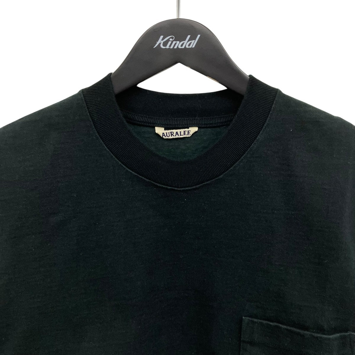 AURALEE スタンドアップTシャツ 古着・中古-3枚目のアイテム画像