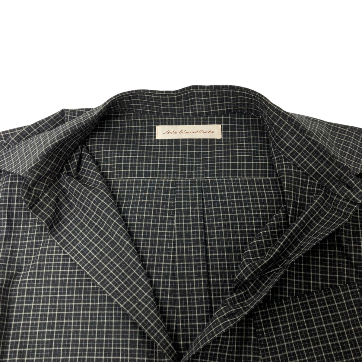 abelia edoward goucha チェックシャツ 古着・中古-4枚目のアイテム画像