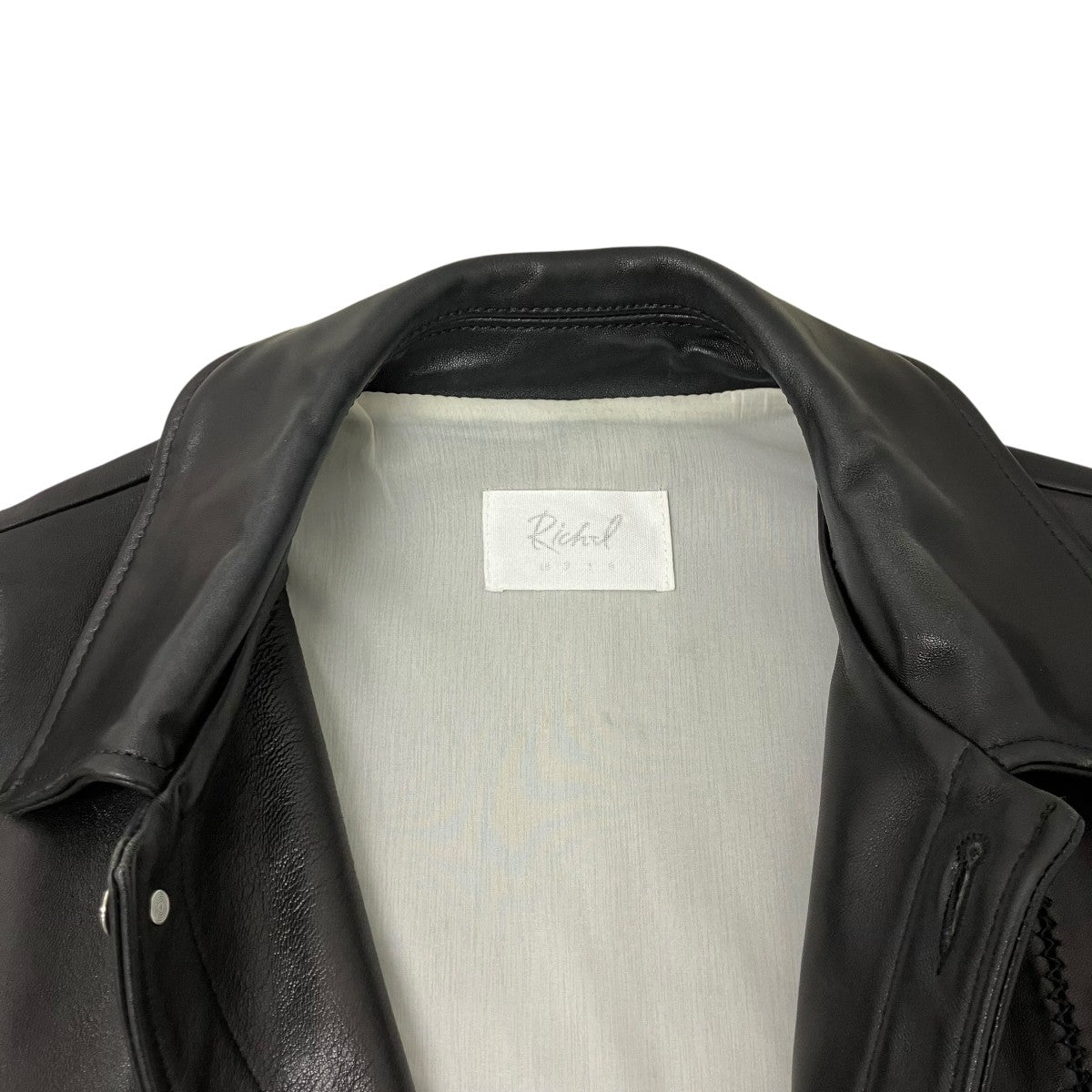 RICH I レザーベスト 古着・中古-4枚目のアイテム画像