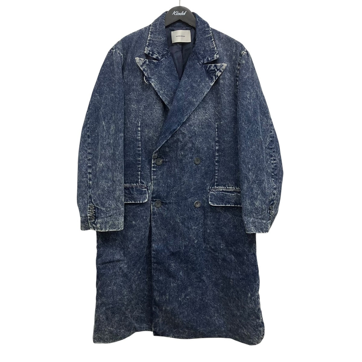 11oz Chemical Over-Dye Denim Dress-Over Double Tailored Jacket 11オンスケミカルオーバーデニムジャケット