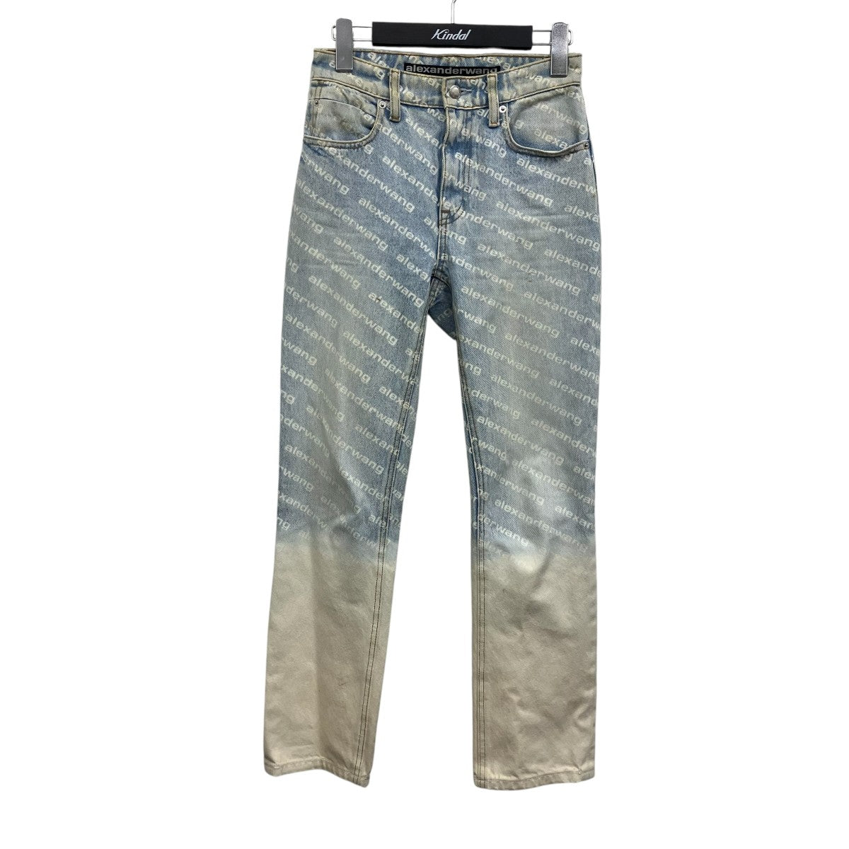 ALEXANDER WANG モノグラムロゴデニム 古着・中古-1枚目のアイテム画像