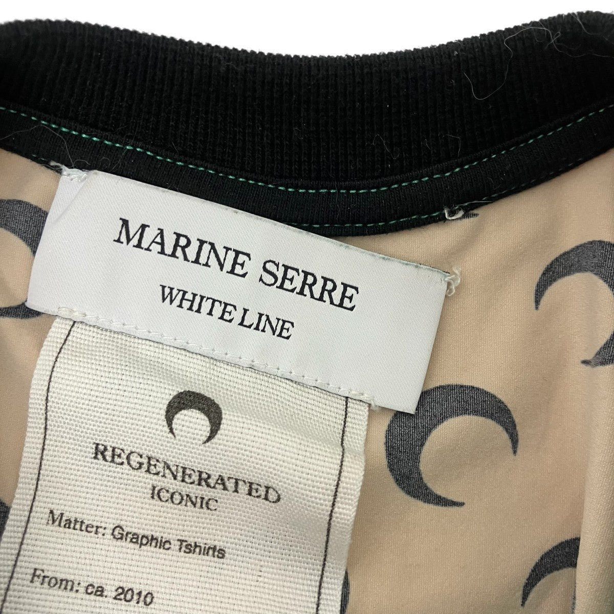marine serre ベビーフィットTシャツ 古着・中古-4枚目のアイテム画像