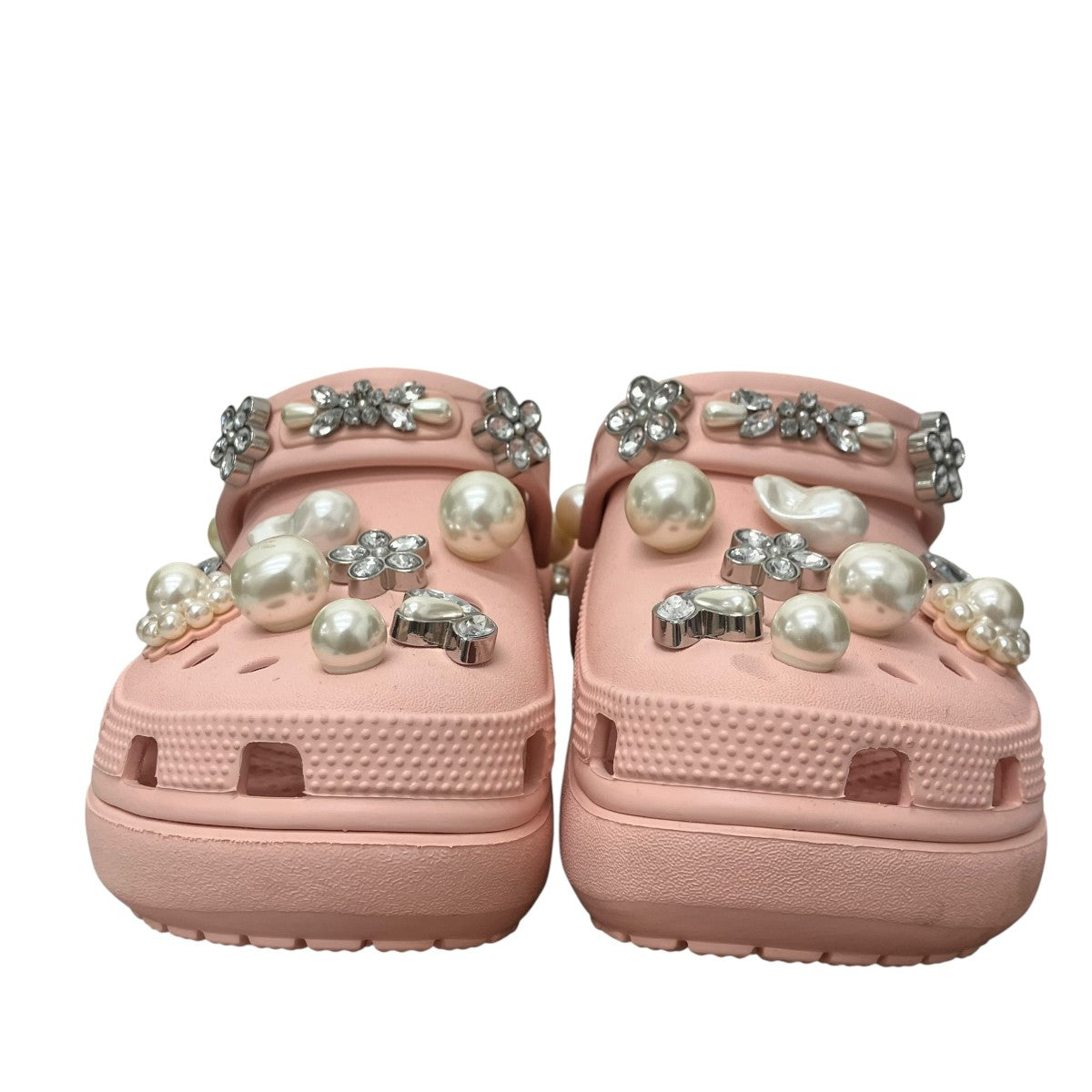 Simone Rocha×crocs ビジュークロッグ 古着・中古-2枚目のアイテム画像