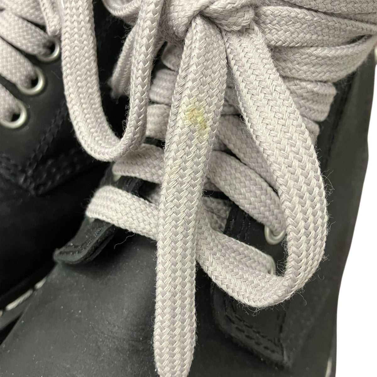 RICK OWENS×Dr．Martens クアッドソールスティールトゥブーツ 古着・中古-8枚目のアイテム画像