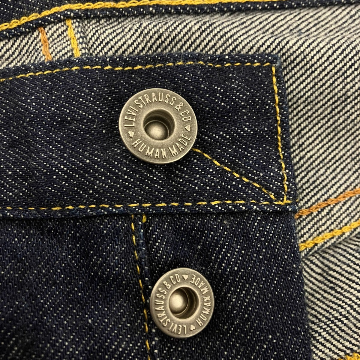LEVI’S×HUMAN MADE デニムパンツ 古着・中古-4枚目のアイテム画像