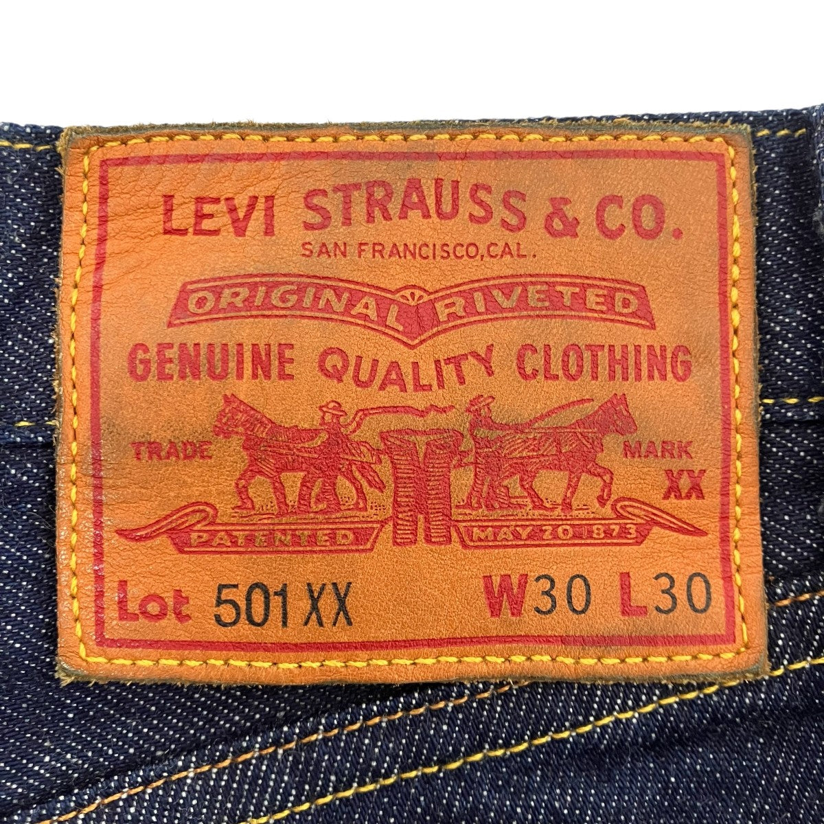 LEVI’S×HUMAN MADE デニムパンツ 古着・中古-6枚目のアイテム画像