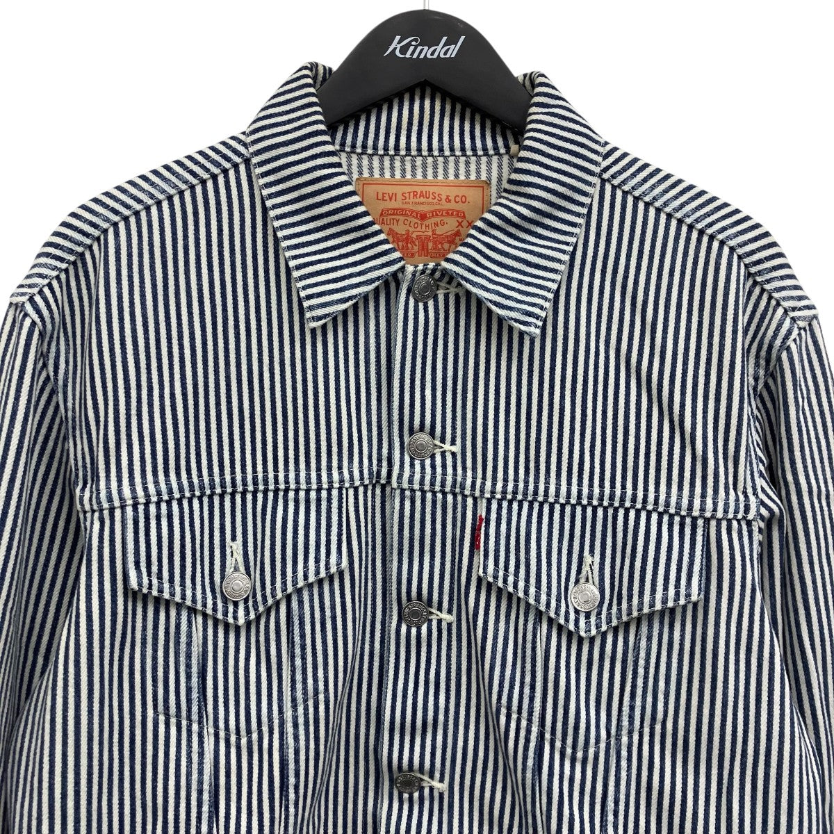 HICKORY STRIPE 557 XX TRUCKER DENIM JACKETヒッコリーストライプデニムジャケット