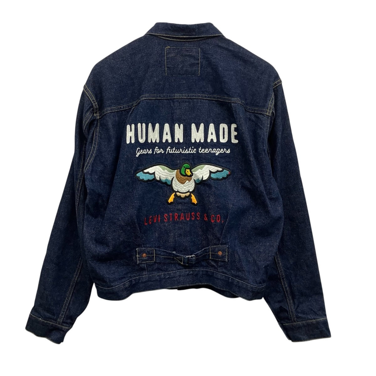 LEVI’S×HUMAN MADE 506 TRUCKER JACKET デニムジャケット 古着・中古-2枚目のアイテム画像