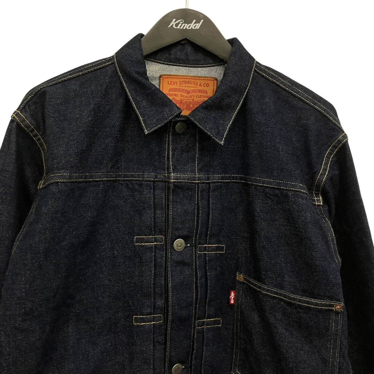 LEVI’S×HUMAN MADE 506 TRUCKER JACKET デニムジャケット 古着・中古-3枚目のアイテム画像