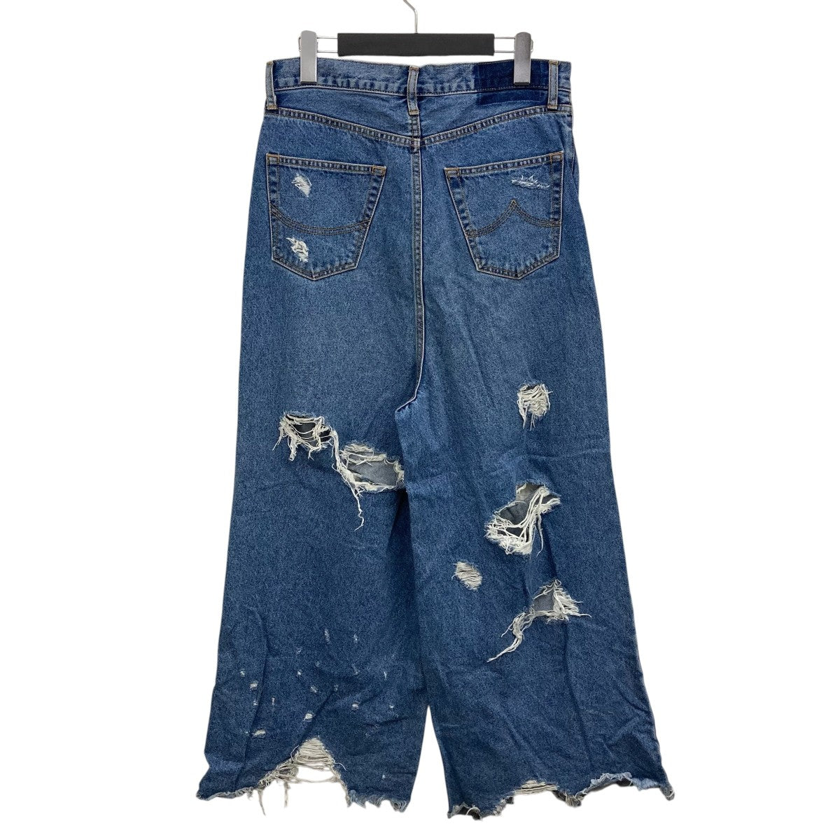 doublet DESTROYED DENIM PANTS デストロイ加工デニムパンツ 古着・中古-2枚目のアイテム画像