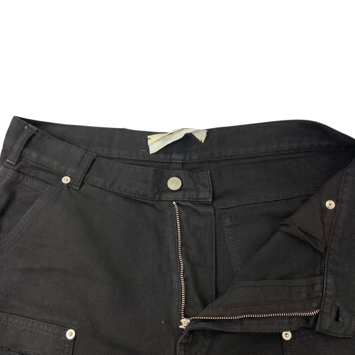1017 ALYX 9SM(アリクス) ダメージ加工ダブルニーパンツ ブラック