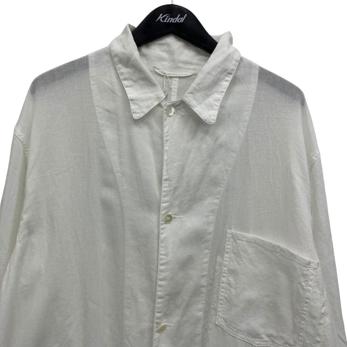 COMOLI(コモリ) 26SS オックス 1938ジャケット D01-01016 ホワイト