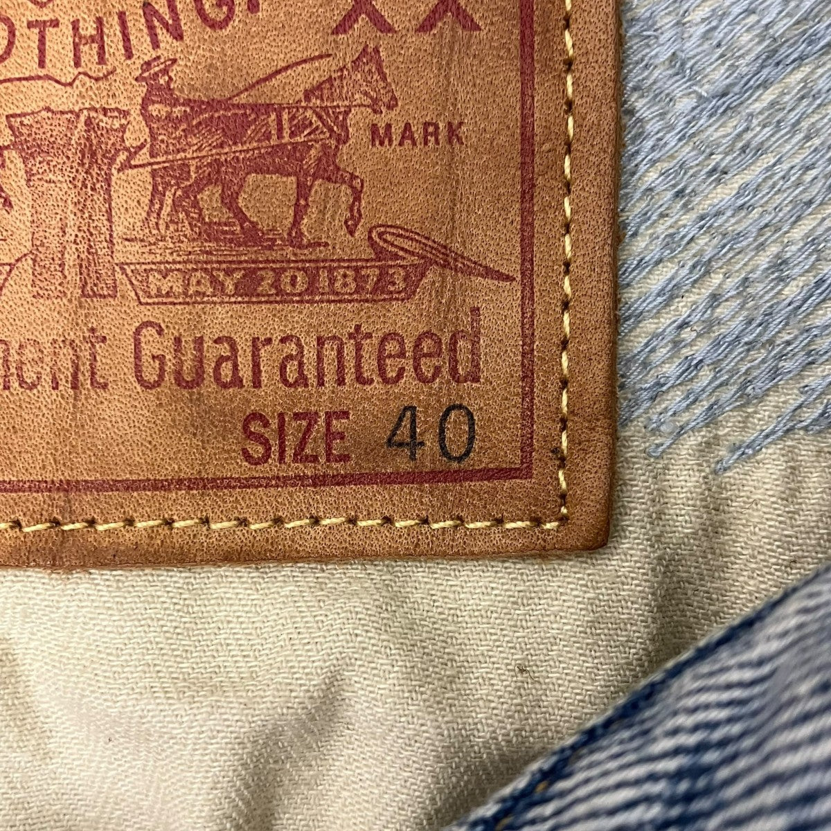 LEVI’S×NIGO 507XX 世界100着限定 デニムジャケット 古着・中古-9枚目のアイテム画像