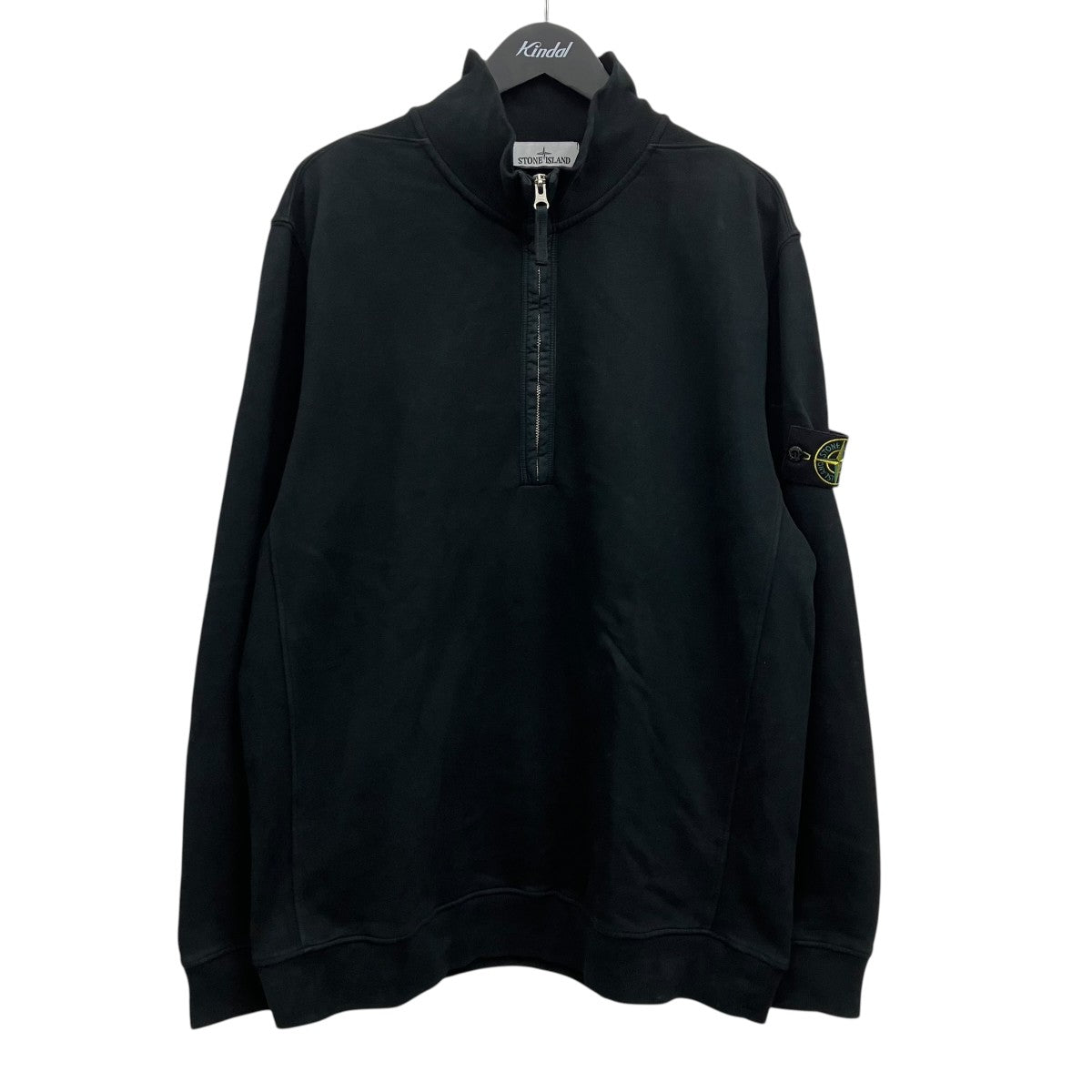 STONE ISLAND ハーフジップスウェット 古着・中古-1枚目のアイテム画像