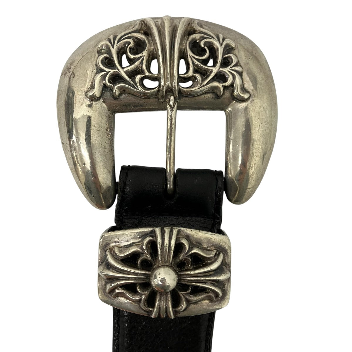 CHROME HEARTS クラシック3PCレザーベルト 古着・中古-3枚目のアイテム画像