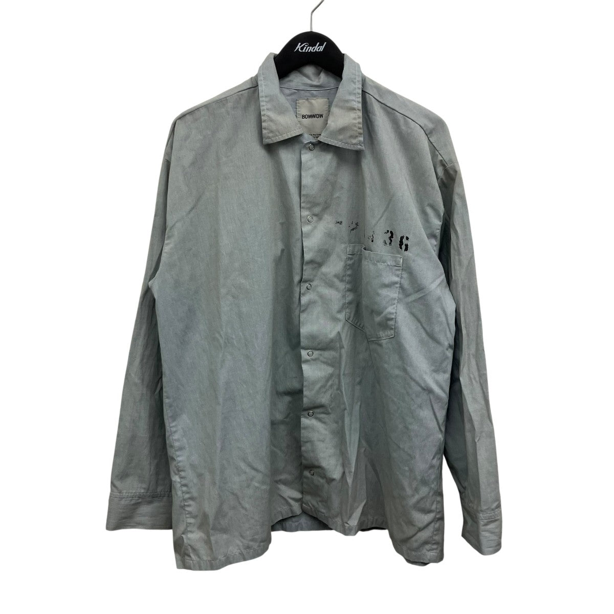 S．BRONX CO． JAIL SHIRT AGED シャンブレーシャツ