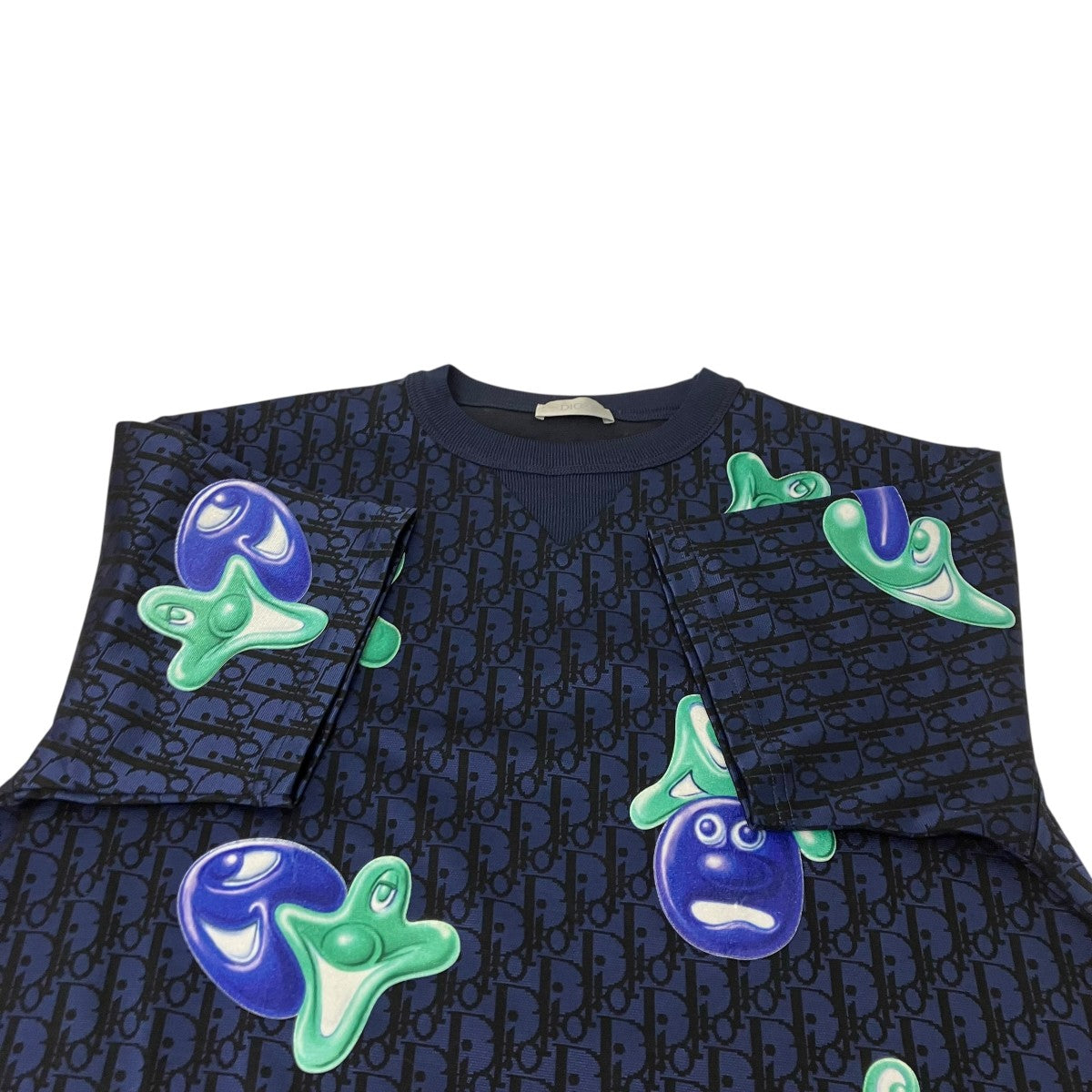 オブリークジャガードTシャツ