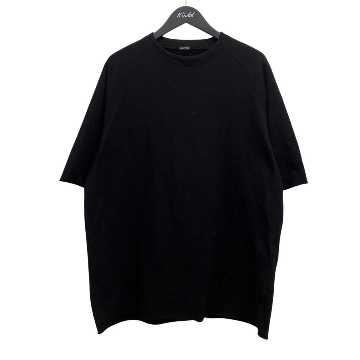 COMOLI 26SS LWコットン裏毛 半袖クルーネックＴシャツ 古着・中古-1枚目のアイテム画像