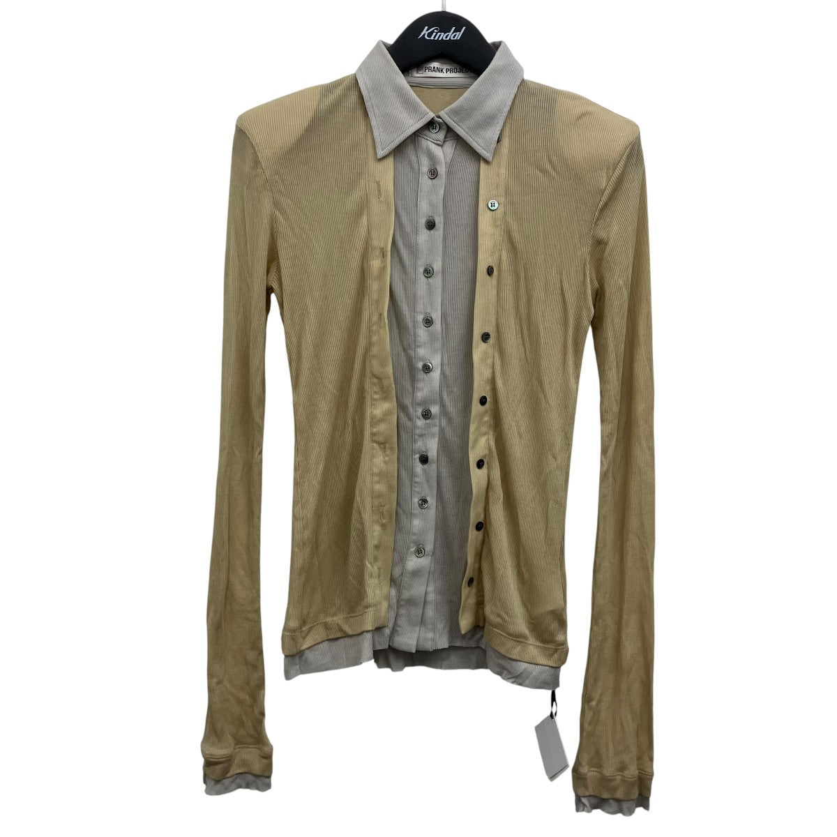 Double Front Shirt レイヤードシャツ