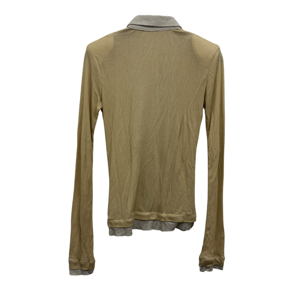 Double Front Shirt レイヤードシャツ