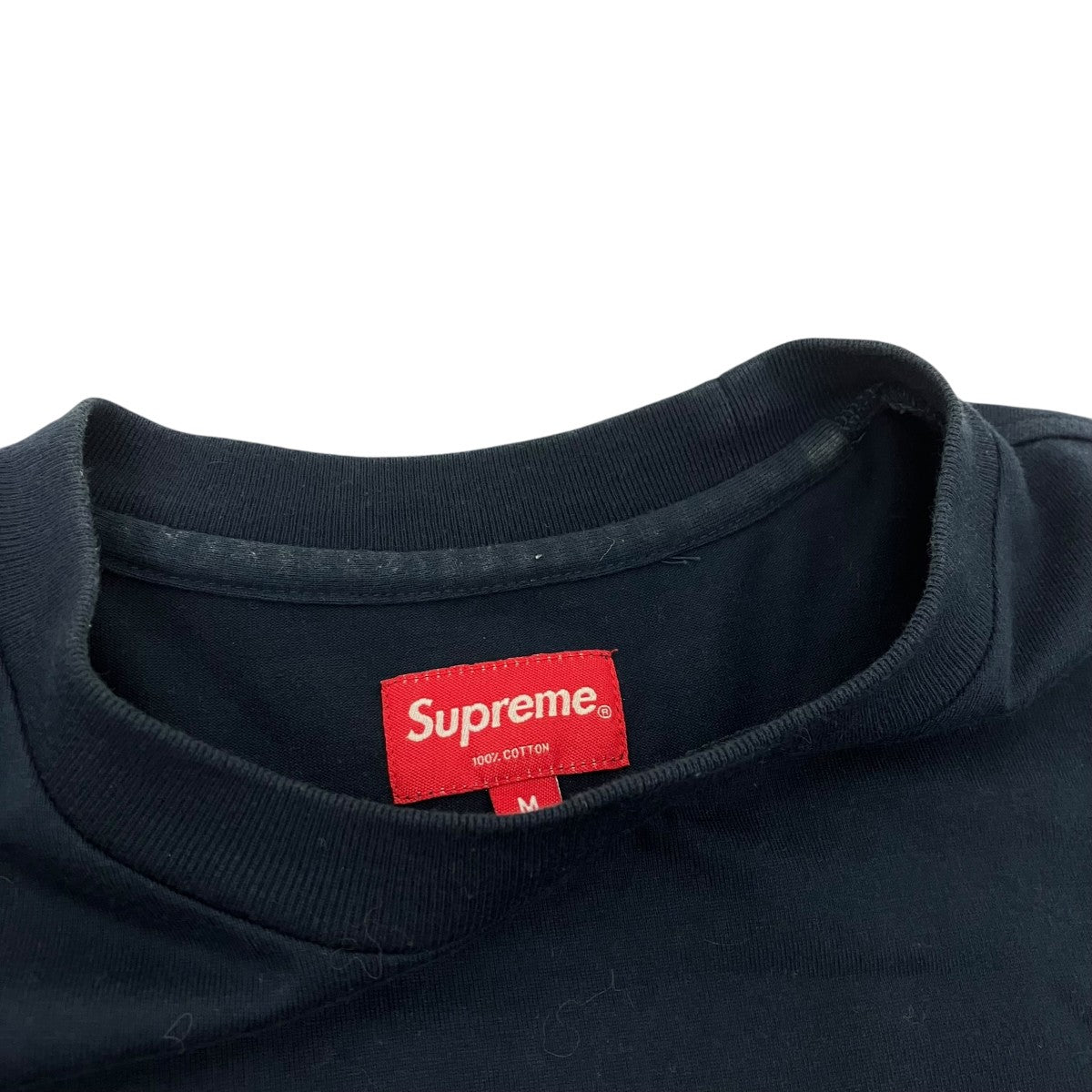Supreme EMBROIDERED POCKET TEEポケットTシャツ 古着・中古-4枚目のアイテム画像