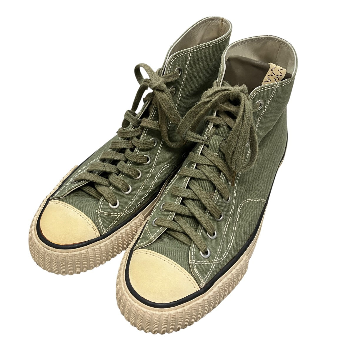 VISVIM SKAGWAY HI CANVASハイカットスニーカー 古着・中古-1枚目のアイテム画像
