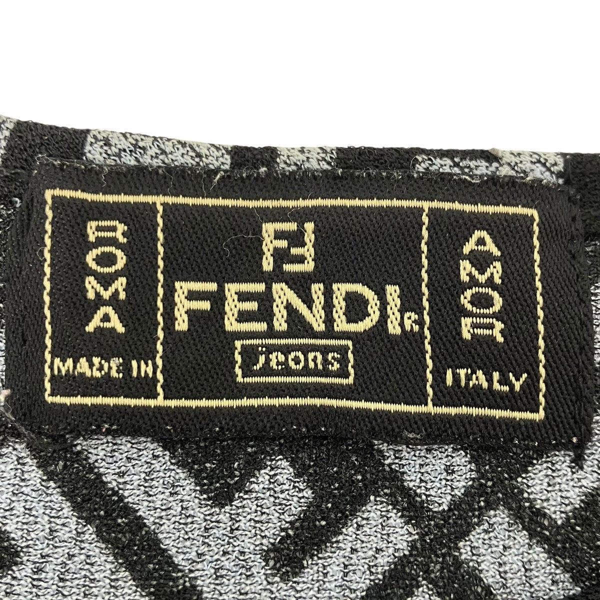 FENDI ズッカ柄Tシャツ 古着・中古-4枚目のアイテム画像