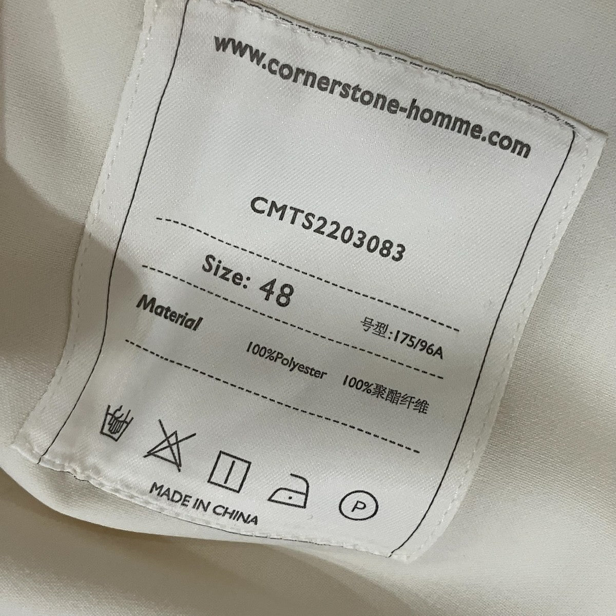 CORNERSTONE デザインシャツ 古着・中古-5枚目のアイテム画像