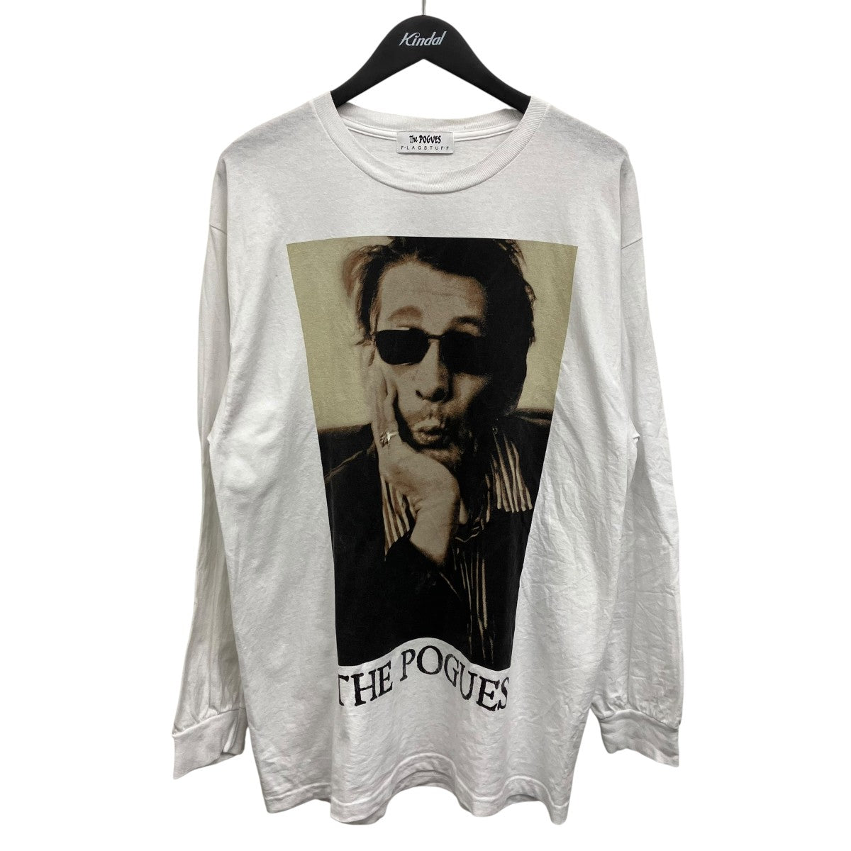 FLAGSTUFF×THE POGUES ロングスリーブカットソー 古着・中古-1枚目のアイテム画像