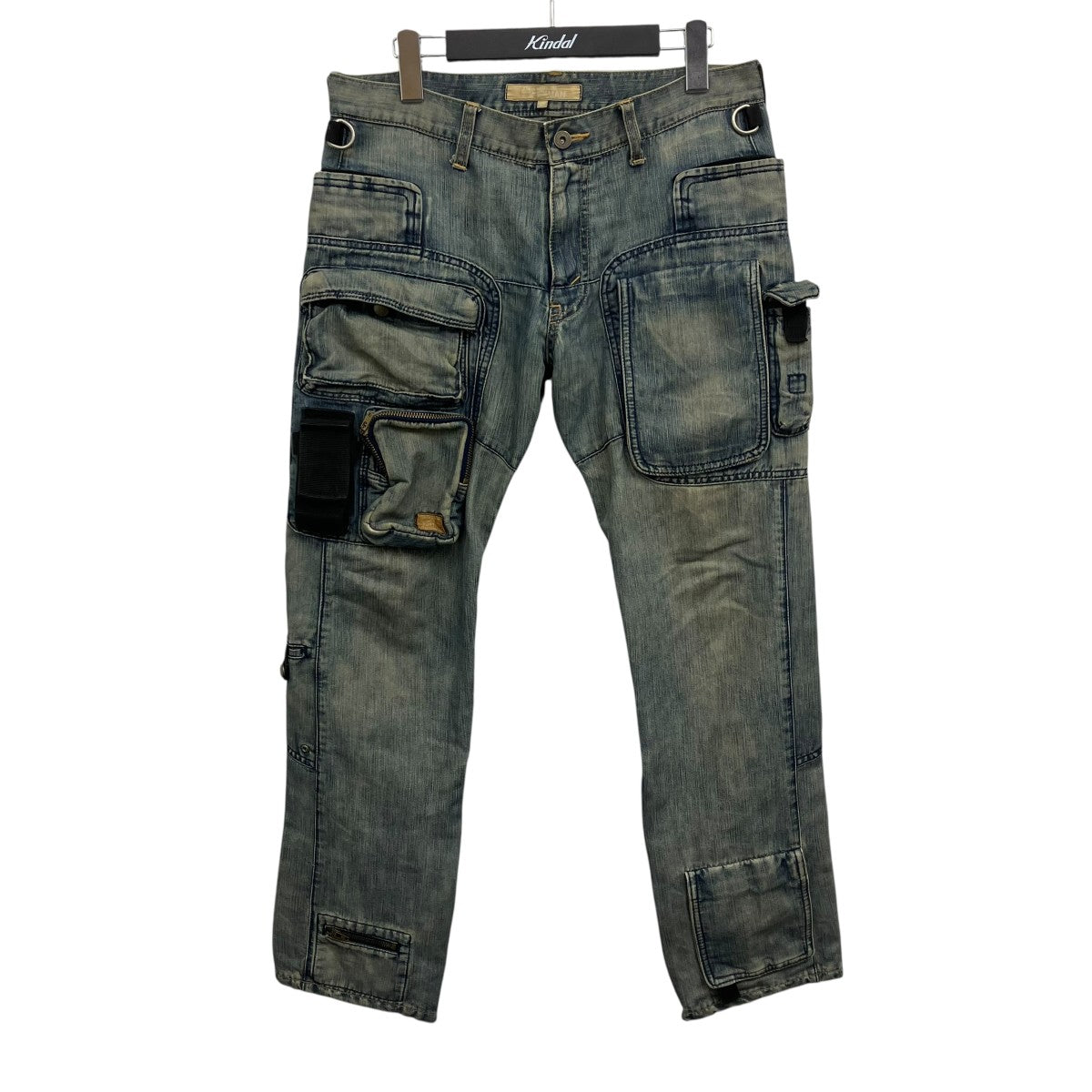 JUNYA WATANABE MAN×PORTER カーゴデニム 古着・中古-1枚目のアイテム画像