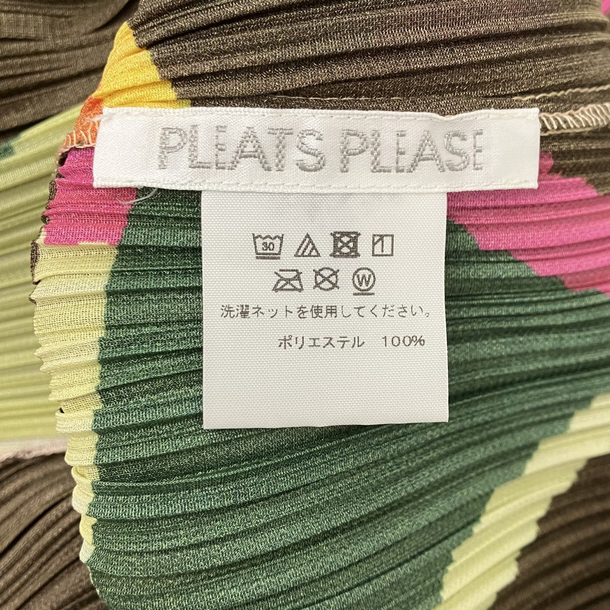 PLEATS PLEASE プリーツカットソー 古着・中古-6枚目のアイテム画像