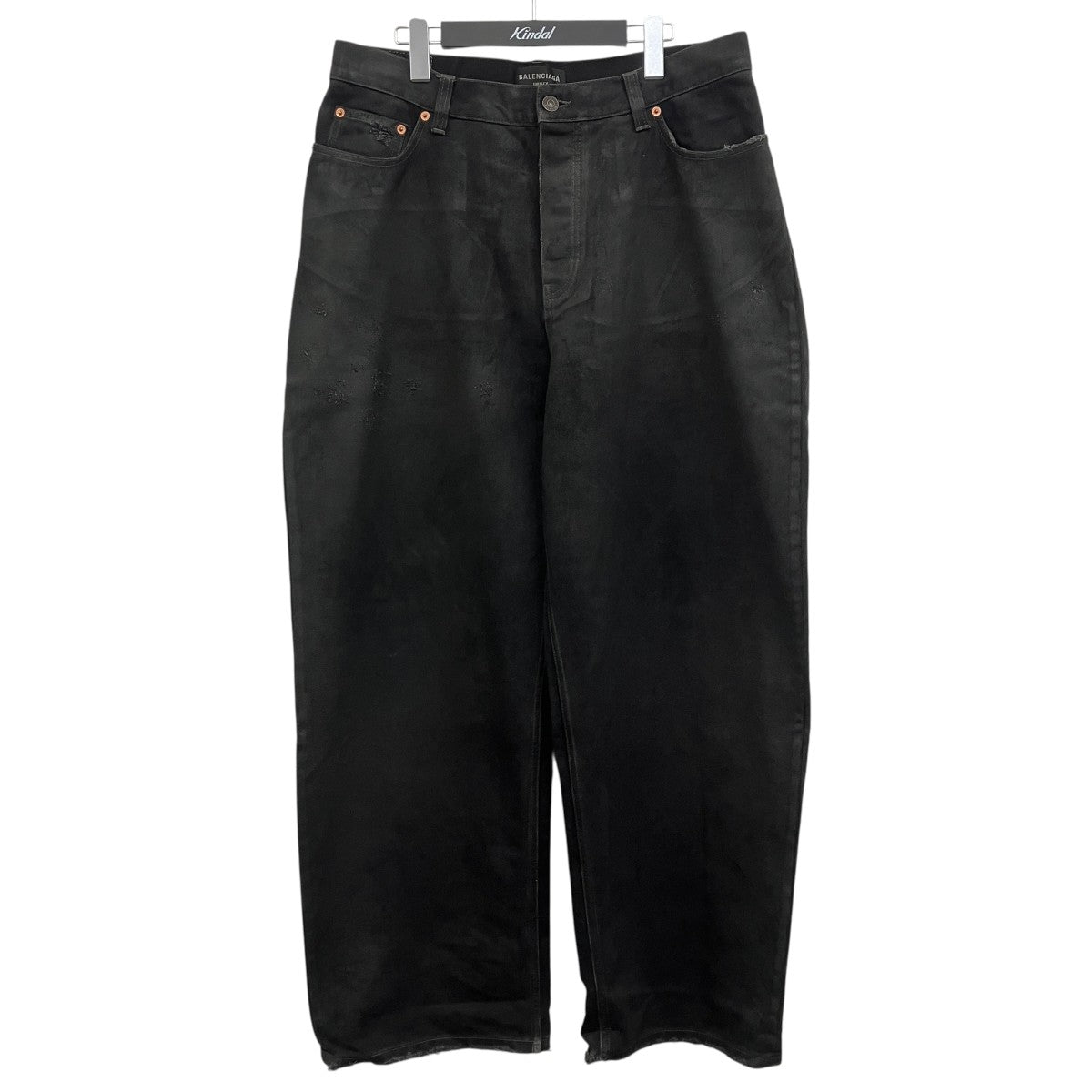 22AWLARGE BAGGY JEANS コーティングラージバギーデニムパンツ