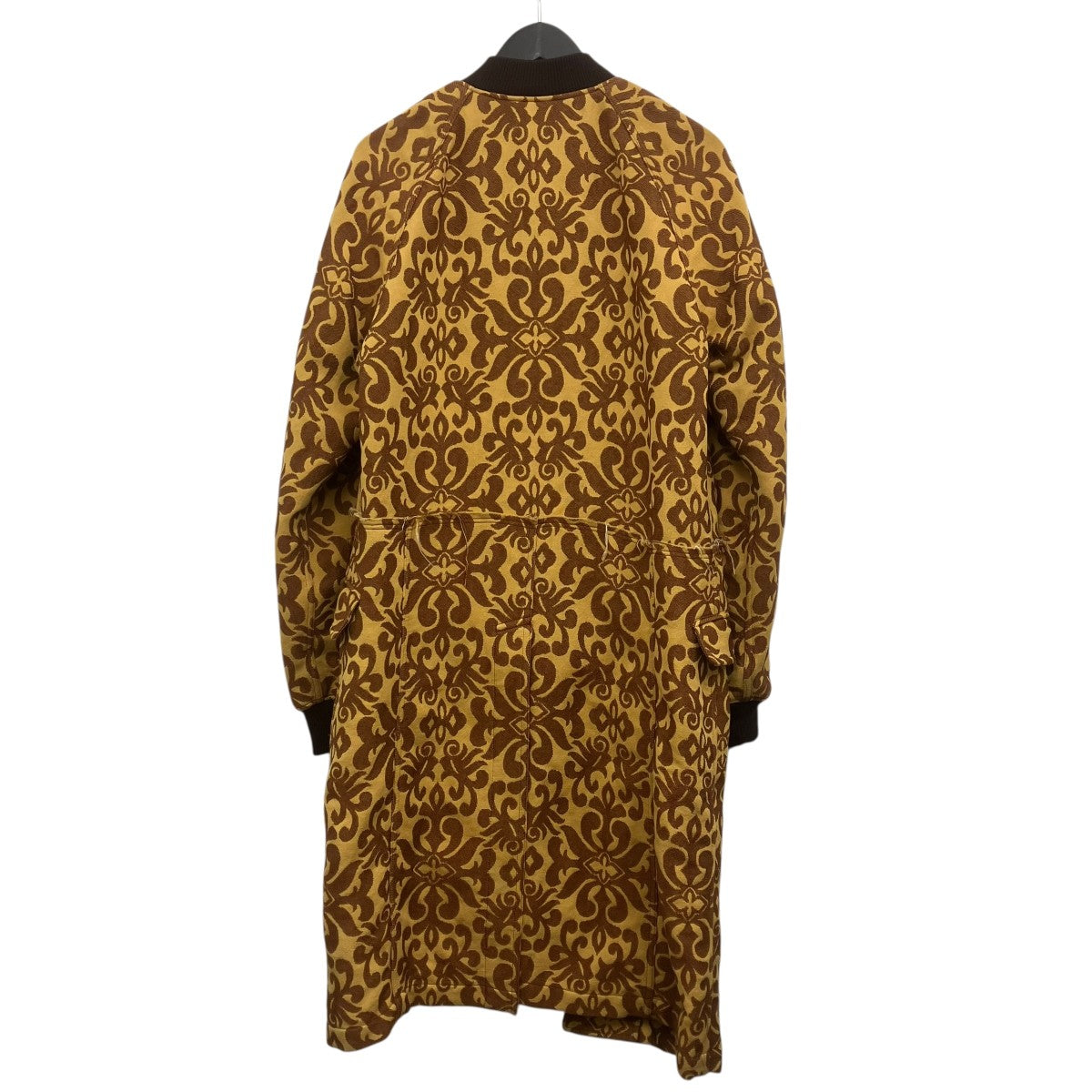 COMME des GARCONS HOMME PLUS 総柄ロングジャケット 古着・中古-2枚目のアイテム画像
