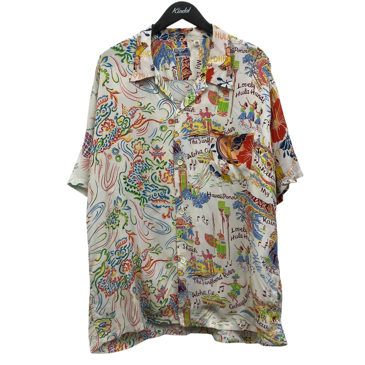 BEAMS 開襟シャツ 古着・中古-1枚目のアイテム画像