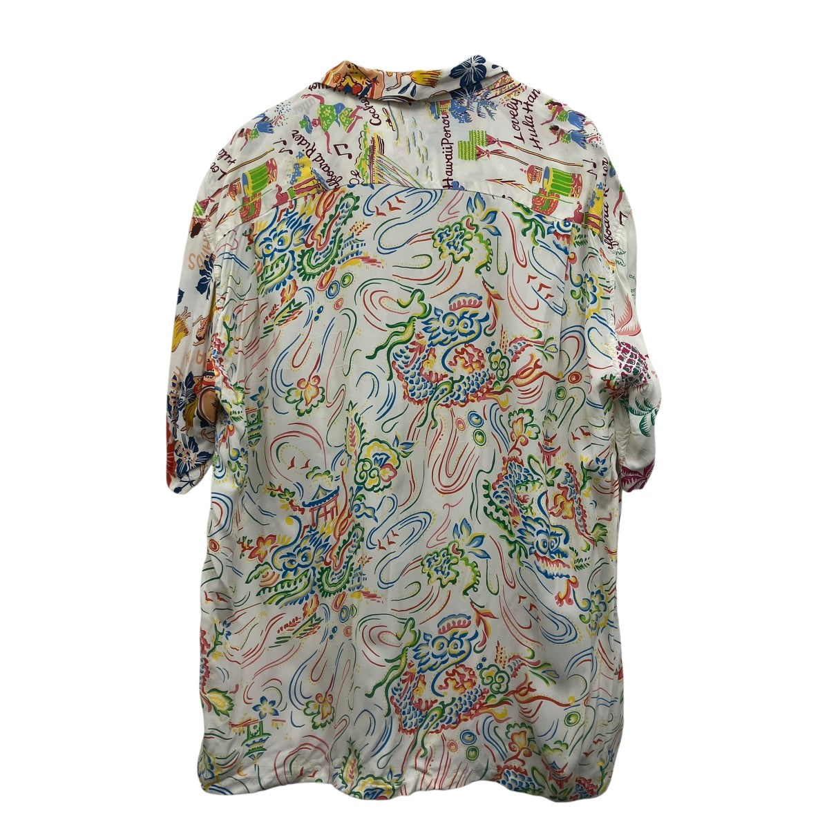 BEAMS 開襟シャツ 古着・中古-2枚目のアイテム画像