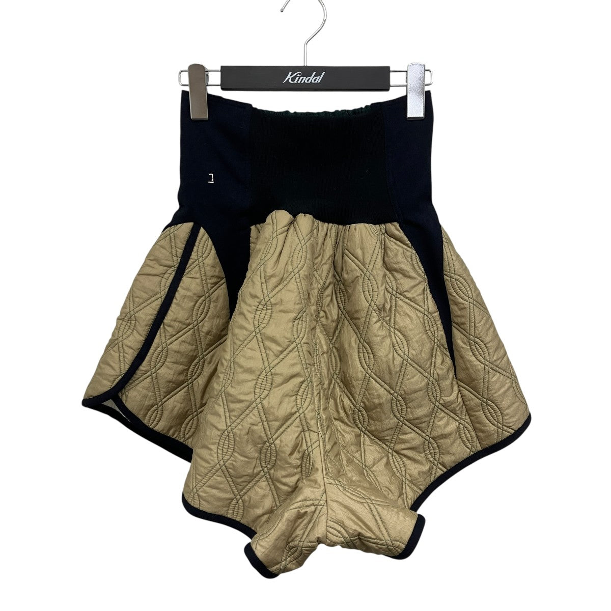 切替キルティングショーツ