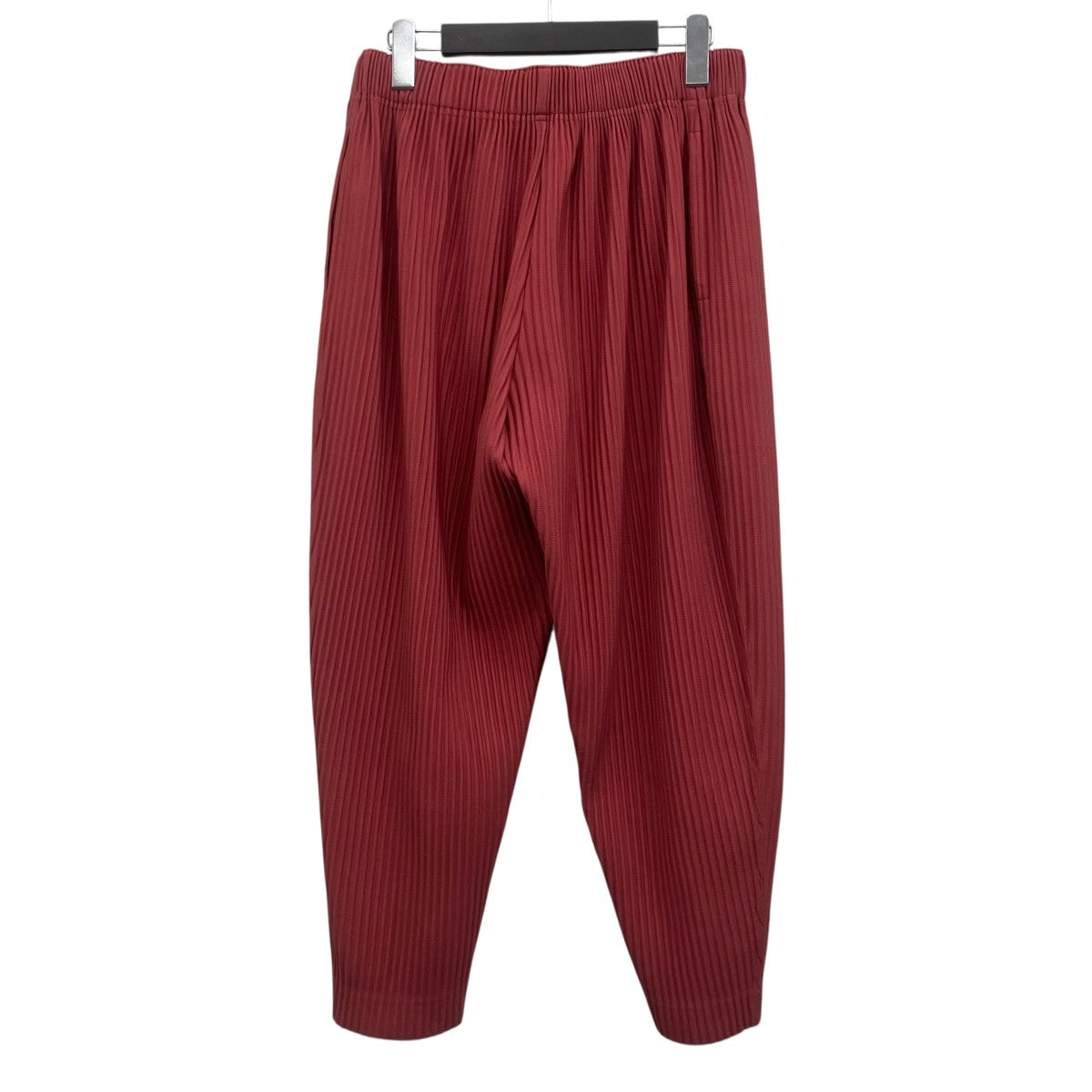 HOMME PLISSE ISSEY MIYAKE プリーツテーパードパンツ 古着・中古-2枚目のアイテム画像