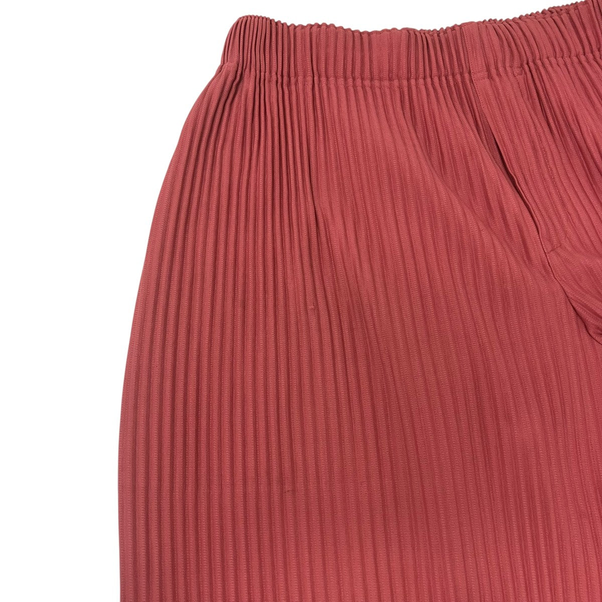 HOMME PLISSE ISSEY MIYAKE プリーツテーパードパンツ 古着・中古-6枚目のアイテム画像