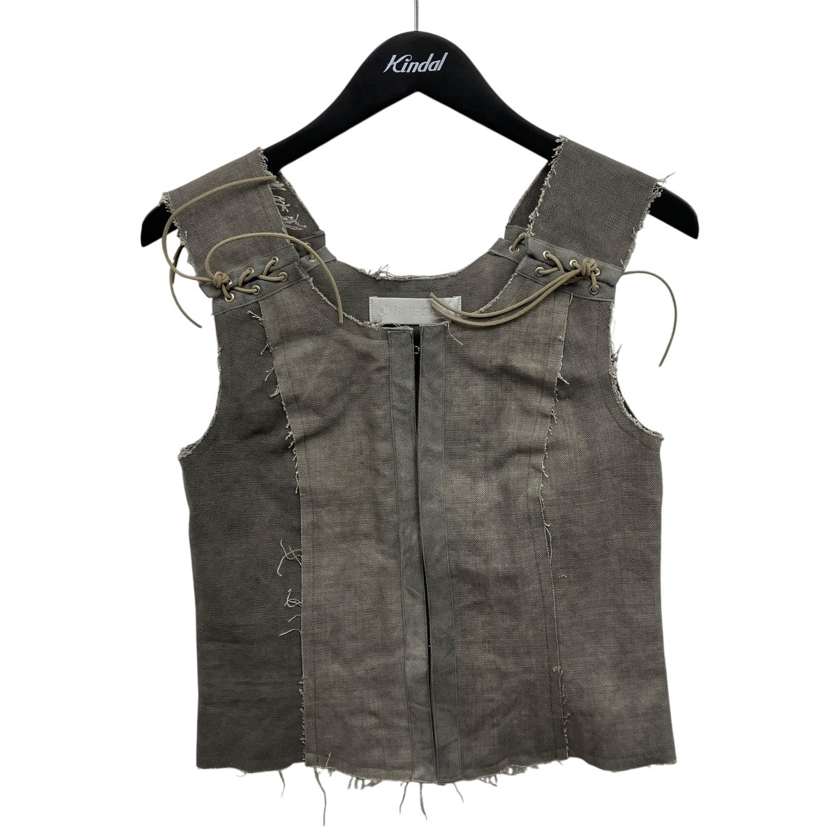 24SS TOUGH VEST カットオフデザインベスト