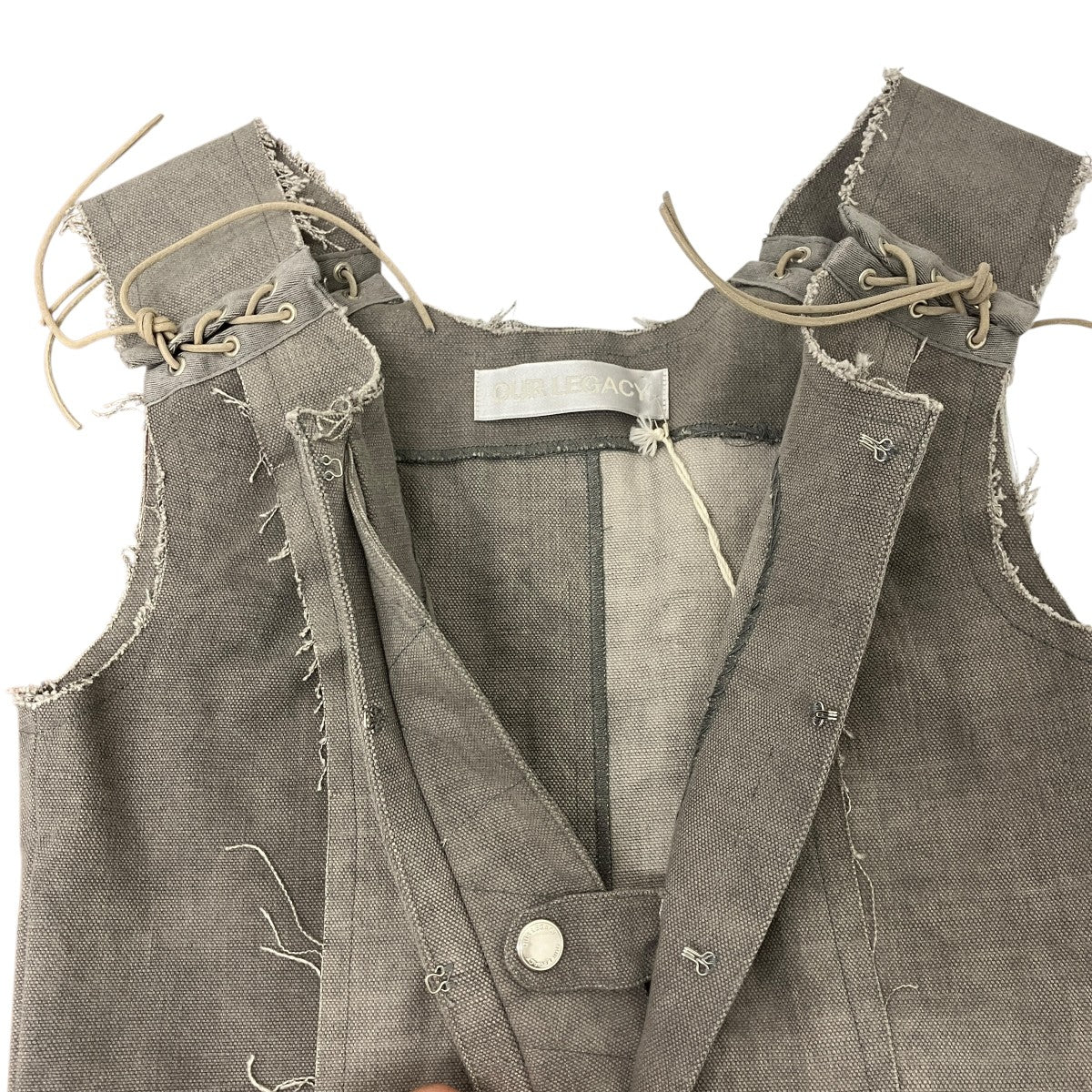 24SS TOUGH VEST カットオフデザインベスト
