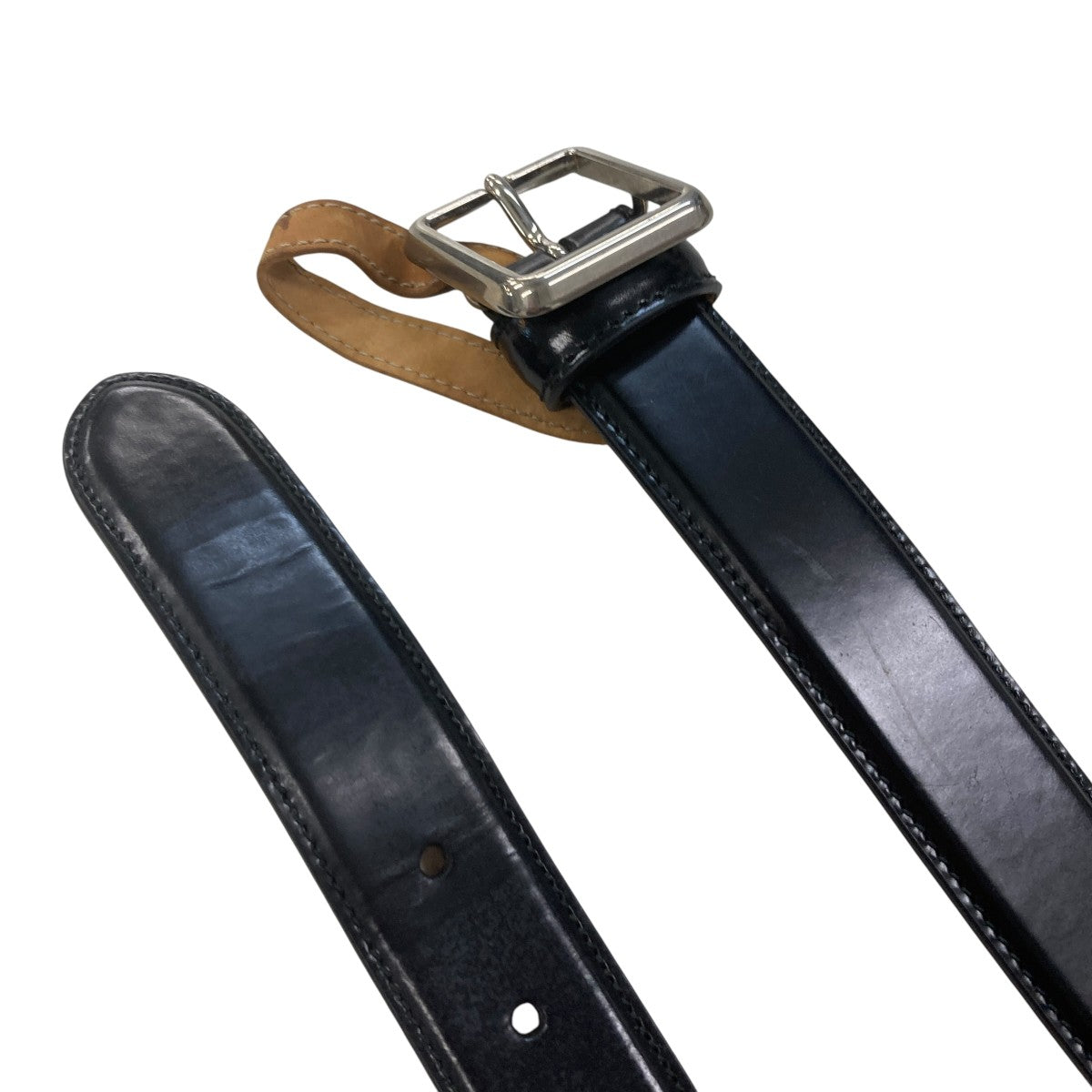 BALENCIAGA レザーベルト 古着・中古-2枚目のアイテム画像