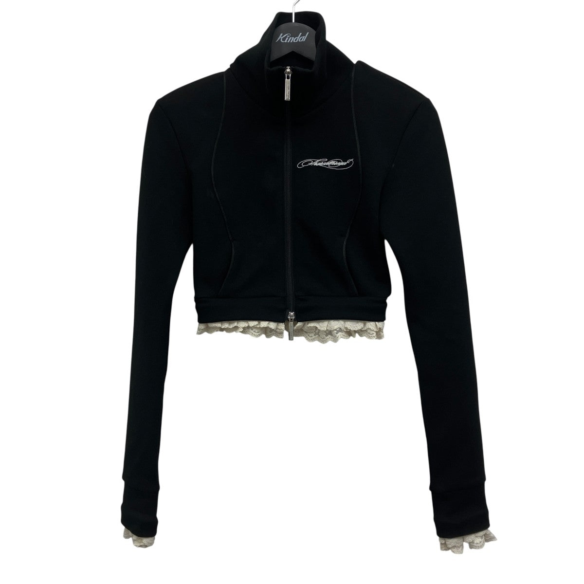 track jersey jacket lace トラックジャケット