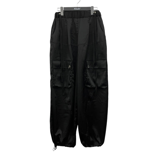 theredthread S pierce cargo pants サテン THEREDTHREAD(ザレッドスレッド) S pierce cargo pants サテンカーゴ