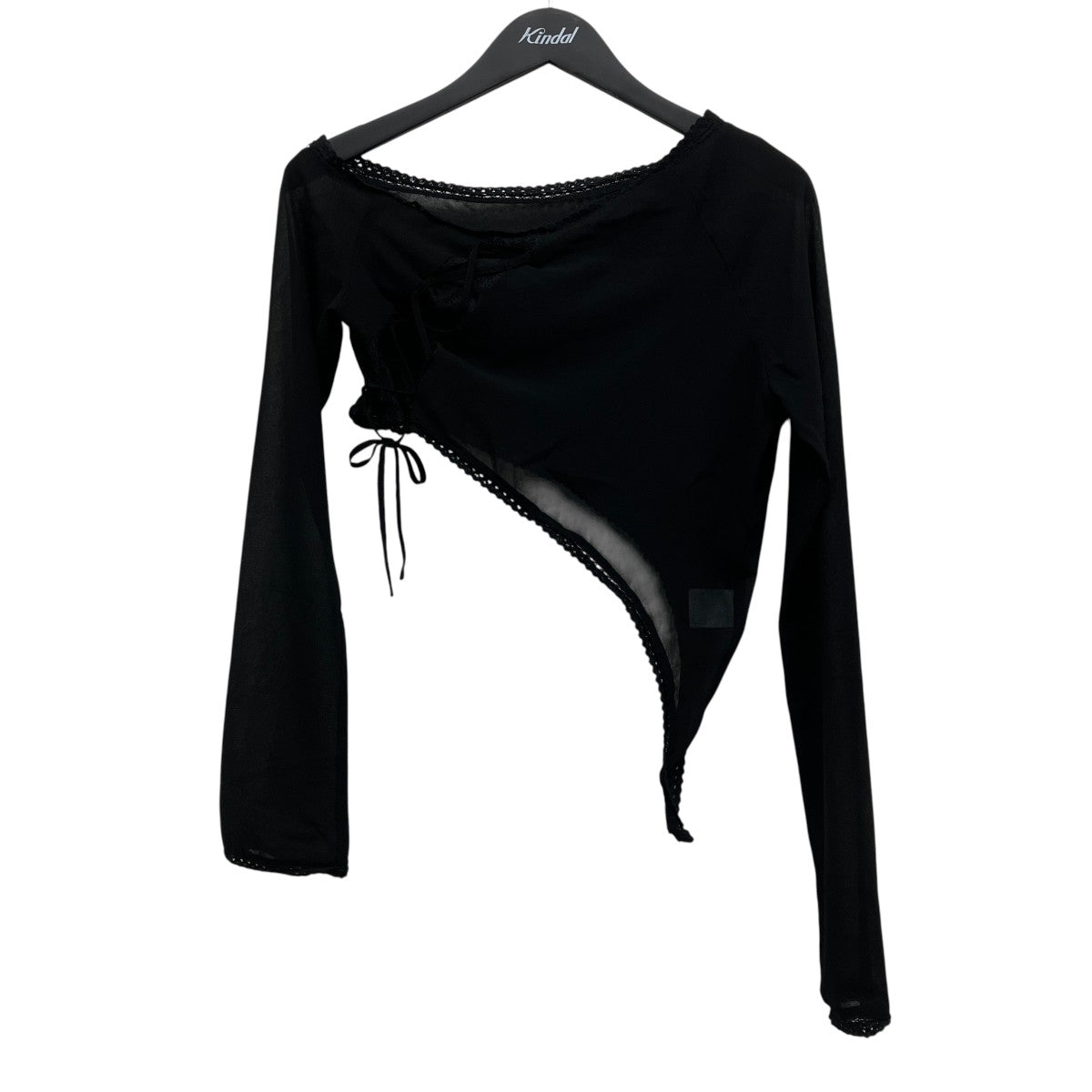 S lace up curve tops シアートップス