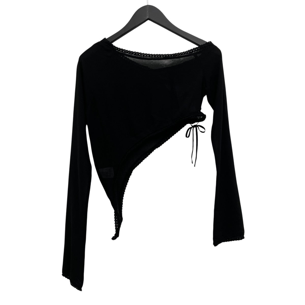 S lace up curve tops シアートップス